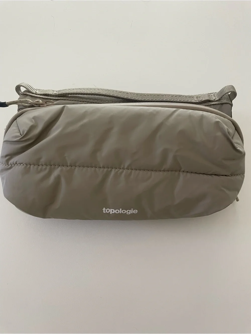 Topologie Olive Green Crossbody Pouch